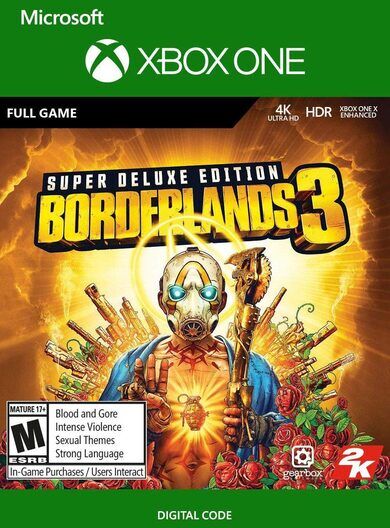 2K Games Borderlands 3 Super Deluxe Edition (Xbox One) Xbox Live Key UNITED STATES