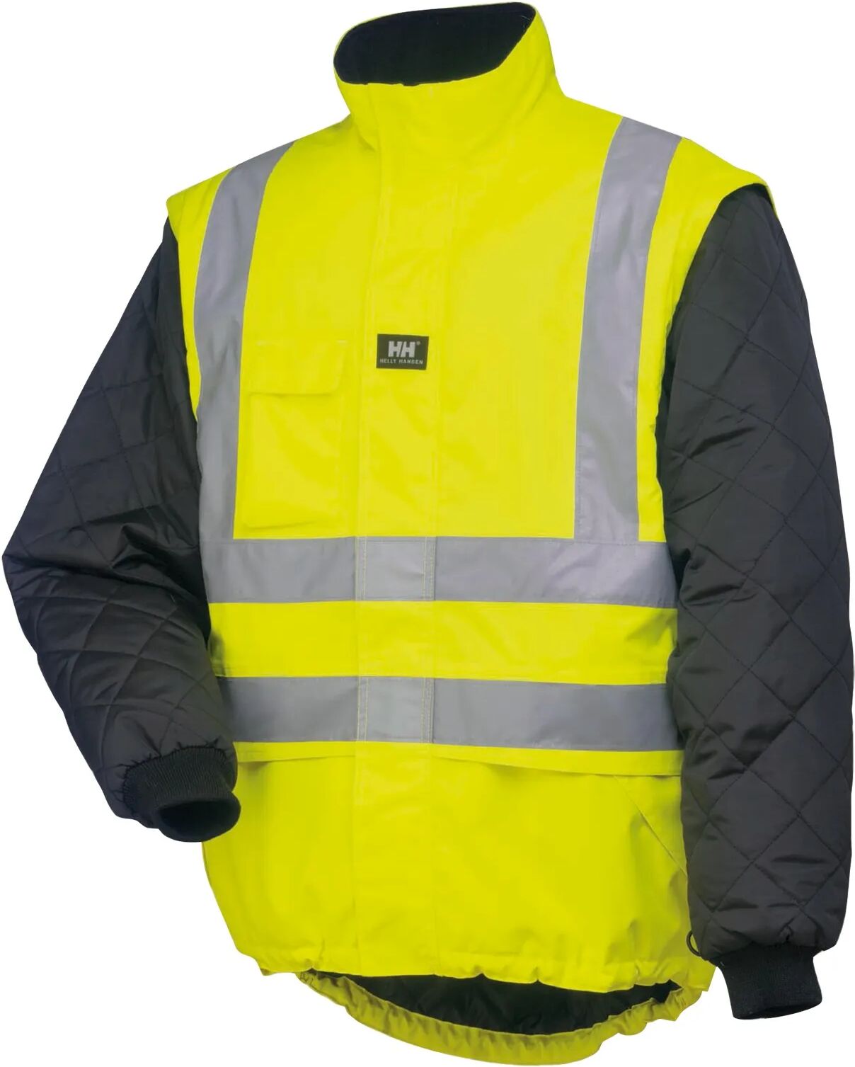 HH Workwear Helly Hansen WorkwearPotsdam Class 2 High Vis Work Jacket Lining Yellow M