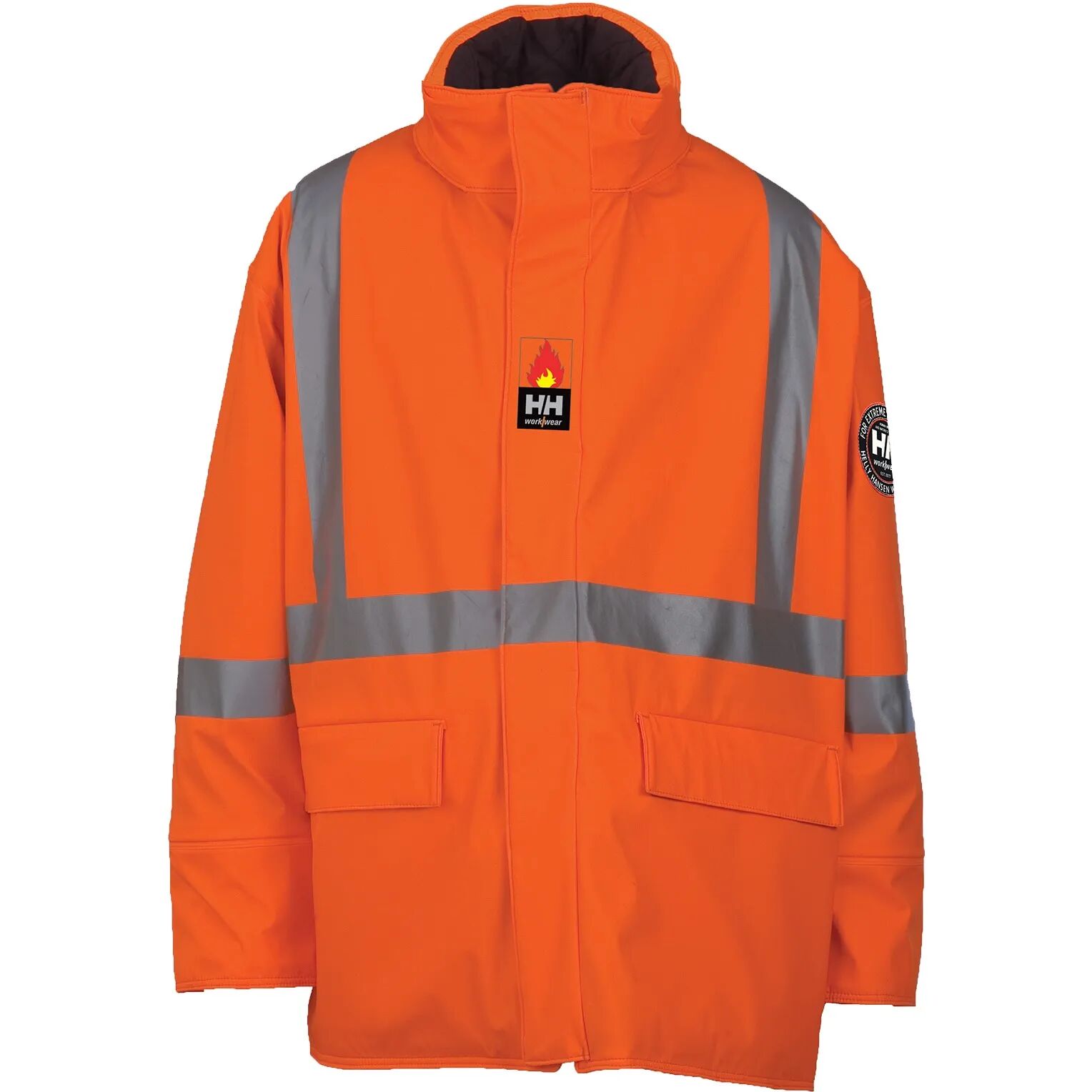 HH Workwear Helly Hansen WorkwearHopedale Fire Retardant Insulated Work Parka Orange S