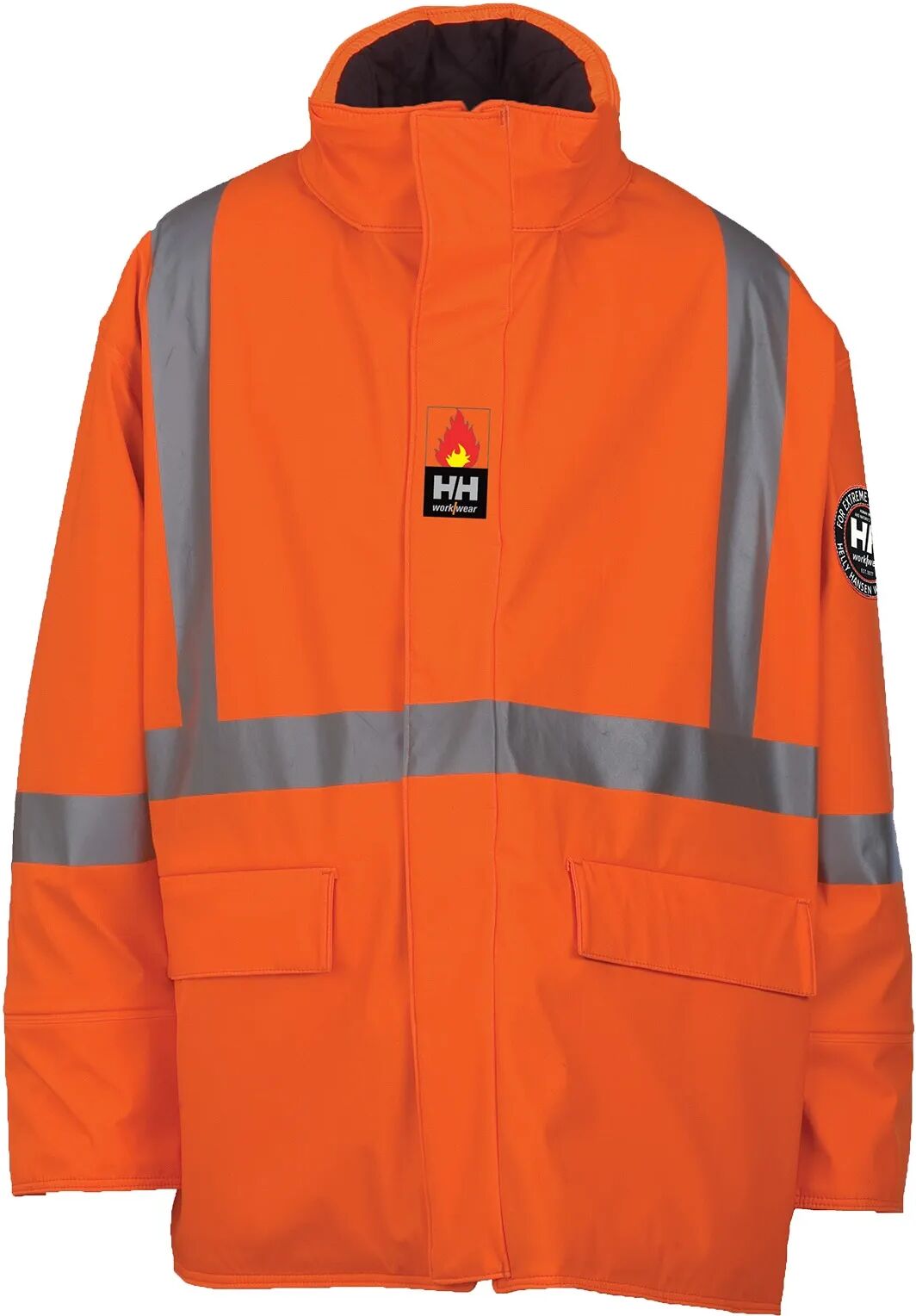 HH Workwear Helly Hansen WorkwearHopedale Fire Retardant Insulated Work Parka Orange XXXXL