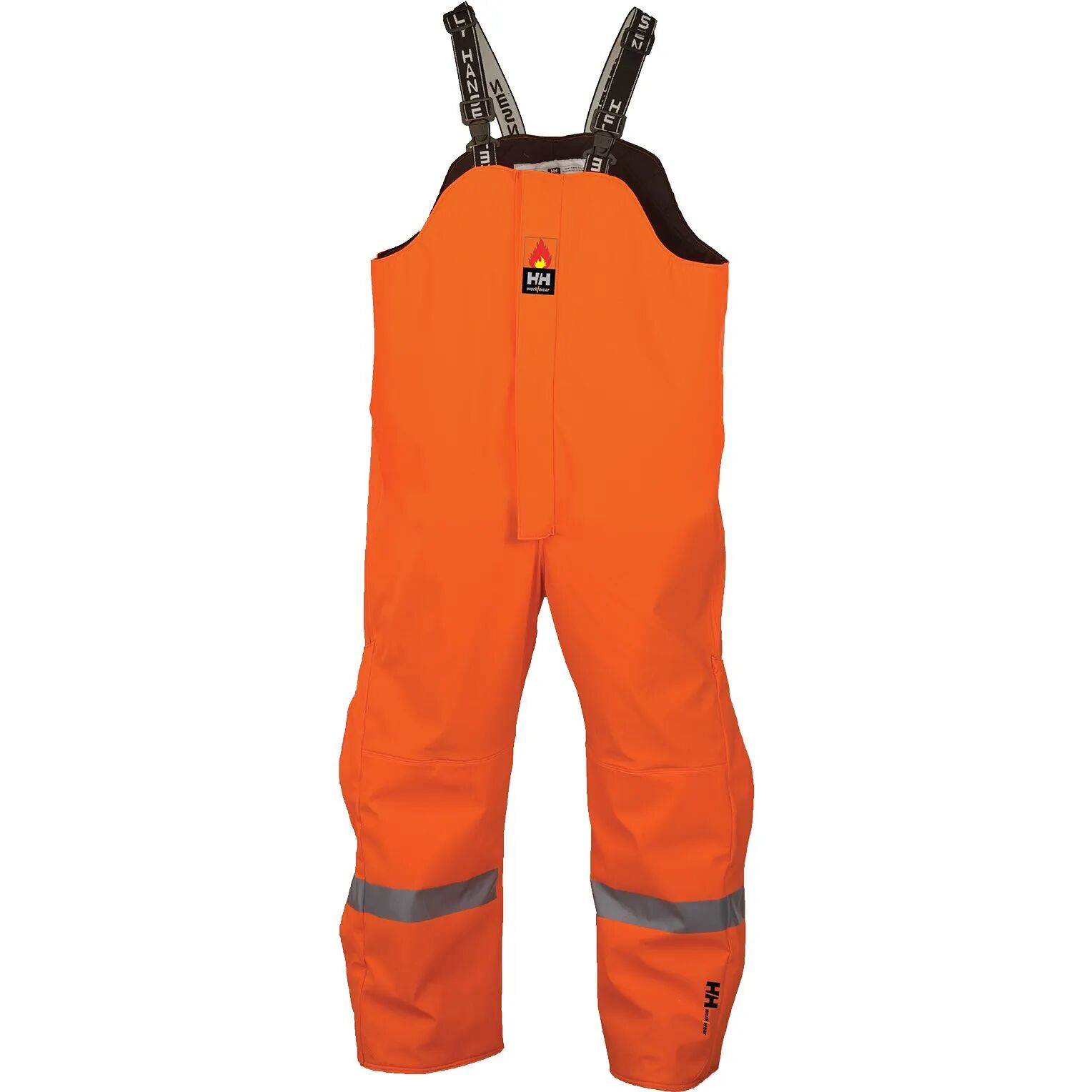 HH Workwear Helly Hansen WorkwearHopedale Flame Retardant Bib Pants Orange XL