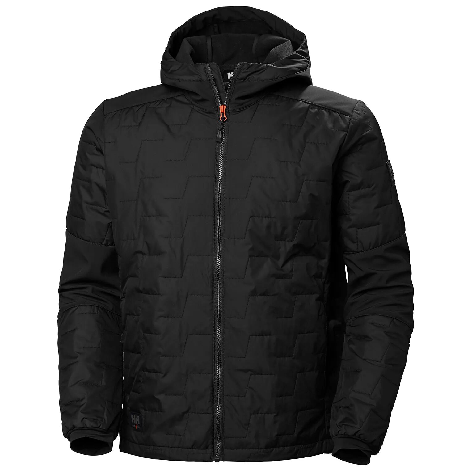 HH Workwear Helly Hansen WorkwearKensington Lifaloft Insulated Softshell Hooded Jacket Black XXL