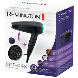 Remington 2000W Compact Travel Hair Dryer with Diffuser & Folding Handle - D1500