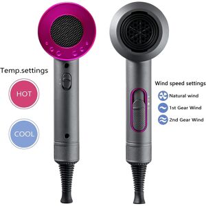 Jooayou Professional Hair Dryer 2000W Fast Dry Negative Ions Hair Blow Temperature Haird