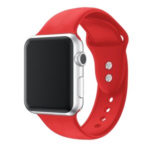 Unbranded (Red, 42mm) Strap For Apple Watch Silicone Comfortable Durable Waterproof Band