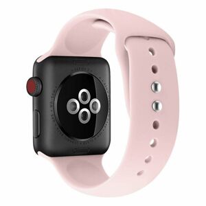Unbranded (Pink, 40mm) Strap For Apple Watch Silicone Comfortable Durable Waterproof Band