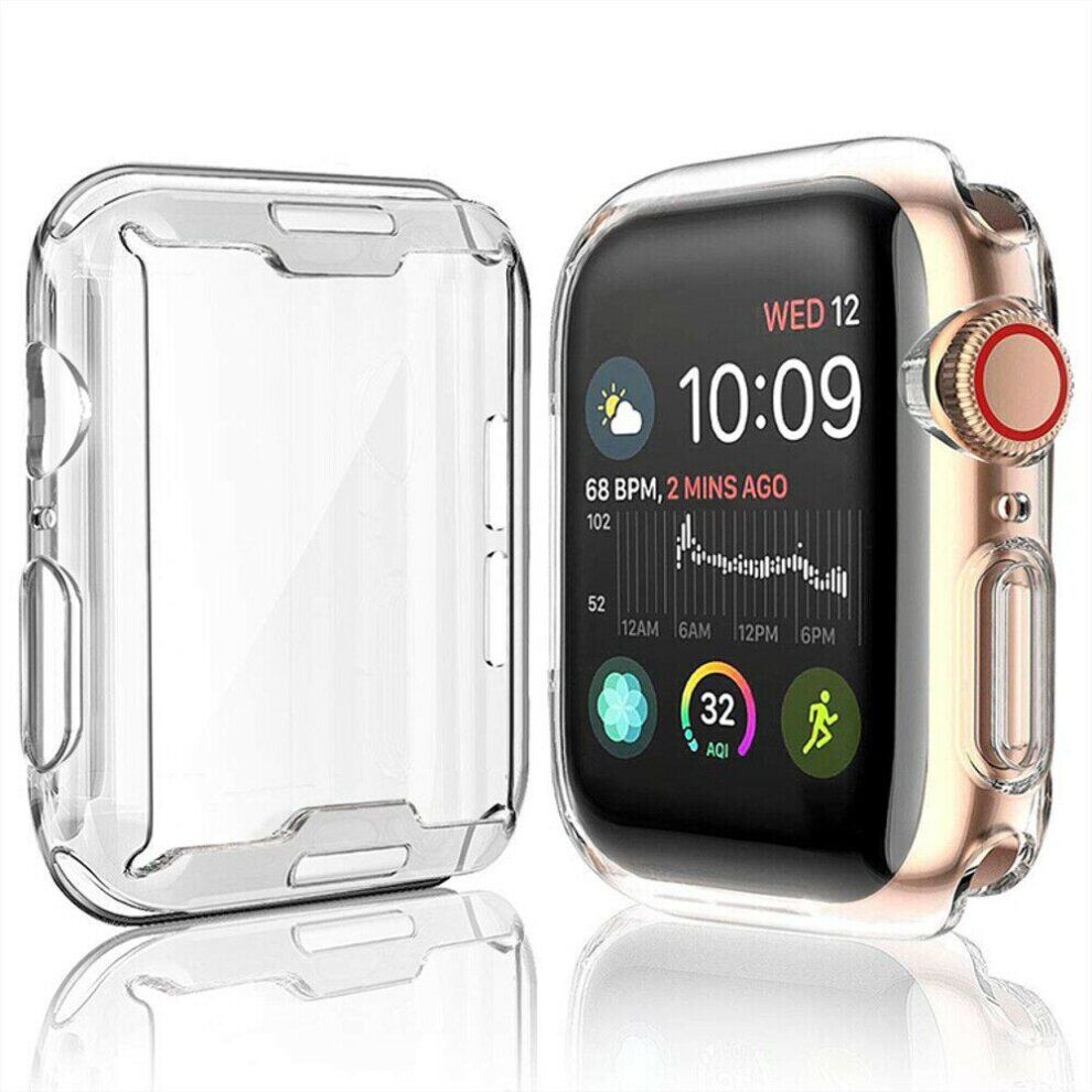 Unbranded (42mm) TPU Gel Case For Apple Watch Responsive Touch Full Screen Curved Edge Pro