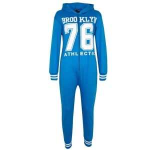 a2zkids (11-12 Years, Turquoise) Kids Girls Boys Onesie BROOKLYN 76 ATHLECTIC All In One