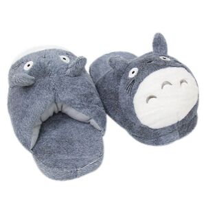 EASTVAPS Chinchilla Totoro Plush Slippers Plush Hayao Miyazaki Cotton Shoes