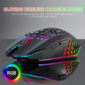 ChaoChuang X801 Wireless Gaming Mouse Honeycomb Hollow Ergonomically Designed USB 10m Wirel
