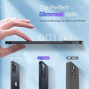Unbranded TORRAS Slimmest Ultra Thin iPhone 12 Pro Max Case [Slim Grip yet Durable Protect