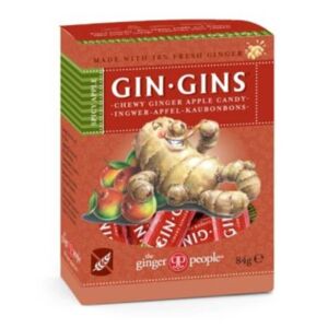 WORLD FOOD BRAND MANAGEMENT LT Ginger People Gin Gins Spicy Apple Chews 84g