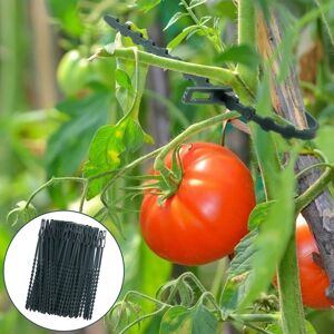LITZEE Adjustable Plant Ties Flexible Plastic Twist Ties Garden Cable Ties