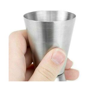 Unbranded Stainless Steel Jigger Double Single Shot Drink Spirit Measure Cups Cocktail