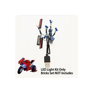 ELEGANT (LED Light Kit Compatible With 42107) LED Light Kit for LEGO 42107 Technic Ducat