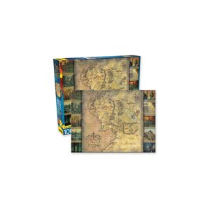 AQUARIUS The Lord of the Rings Middle Earth Map 1000 piece jigsaw puzzle (nm)
