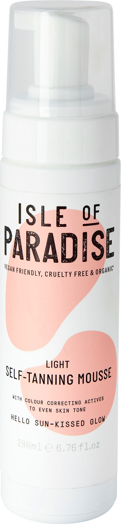 Isle Of Paradise Self Tanning Mousse Light 200ml