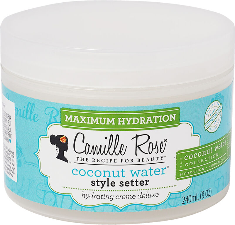 Camille Rose Coconut Water Style Setter Hydrating Creme Deluxe 240ml Camille Rose Coconut Water Style Setter Hydrating Creme Deluxe 240ml