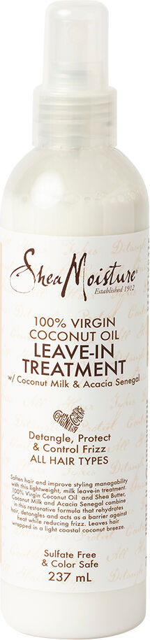 Shea Moisture 100% Virgin Coconut Oil Daily Hydration LeaveIn Treatment 237ml