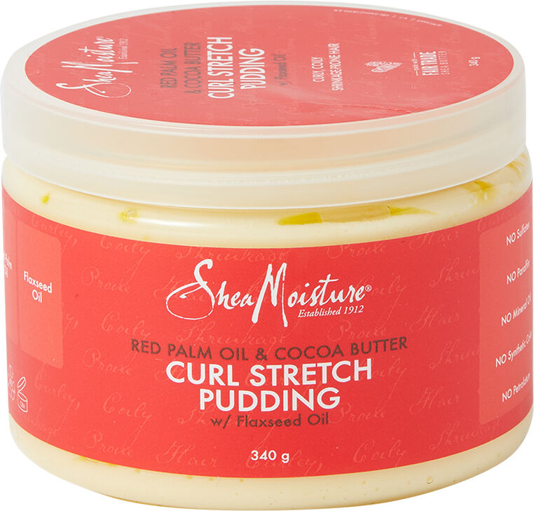 Shea Moisture Red Palm Oil & Cocoa Butter Curl Stretch Pudding 340g Shea Moisture Red Palm Oil & Cocoa Butter Curl Stretch Pudding 340g