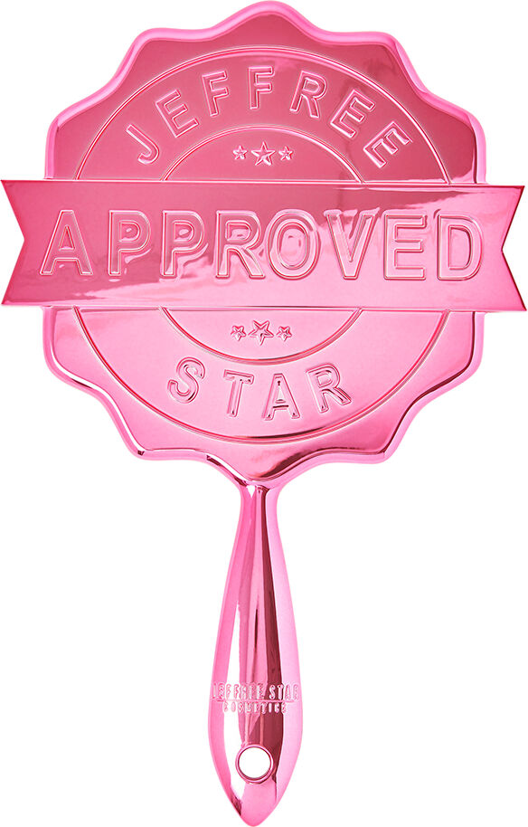 Jeffree Star Cosmetics Baby Pink Chrome Approved Stamp Mirror