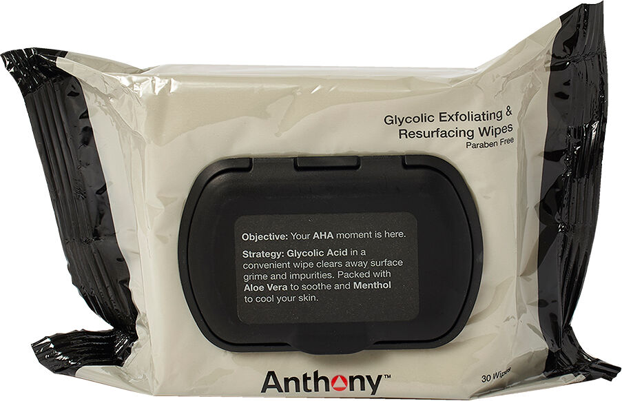 Anthony Glycolic Exfoliating & Resurfacing Wipes 30pieces