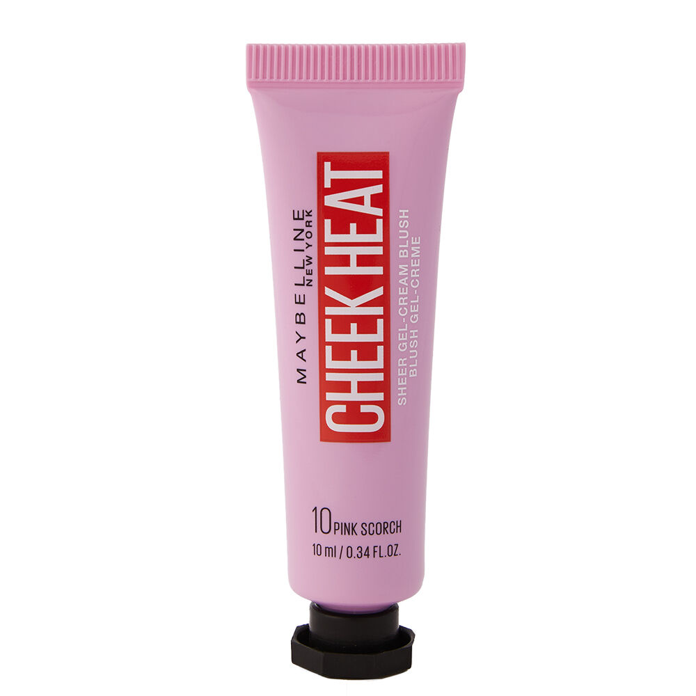 Maybelline Cheek Heat Sheer Blusher Pink Scorch 10ml