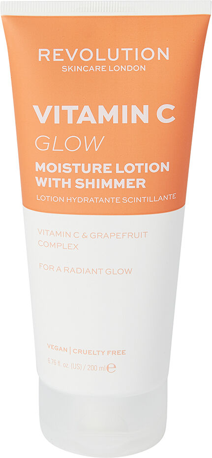 Revolution Skincare Vitamin C Glow Moisture Lotion With Shimmer 200ml