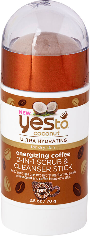 Yes To Coconut & Coffee 2in1 Scrub & Cleanser Stick 54g