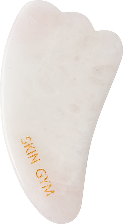 Skin Gym Rose Quartz Gua Sha Crystal Sculpty Tool