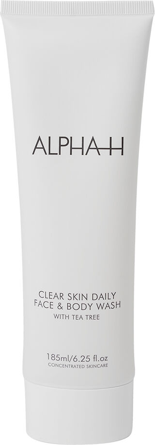 Alpha Clear Skin Daily Face And Body Wash 185ml