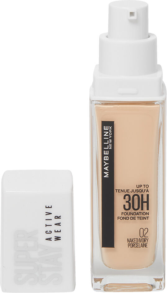 Maybelline SuperStay Active Wear 30H Longlasting Foundation Naked Ivory 30ml Maybelline SuperStay Active Wear 30H Longlasting Foundation Naked Ivory 30ml