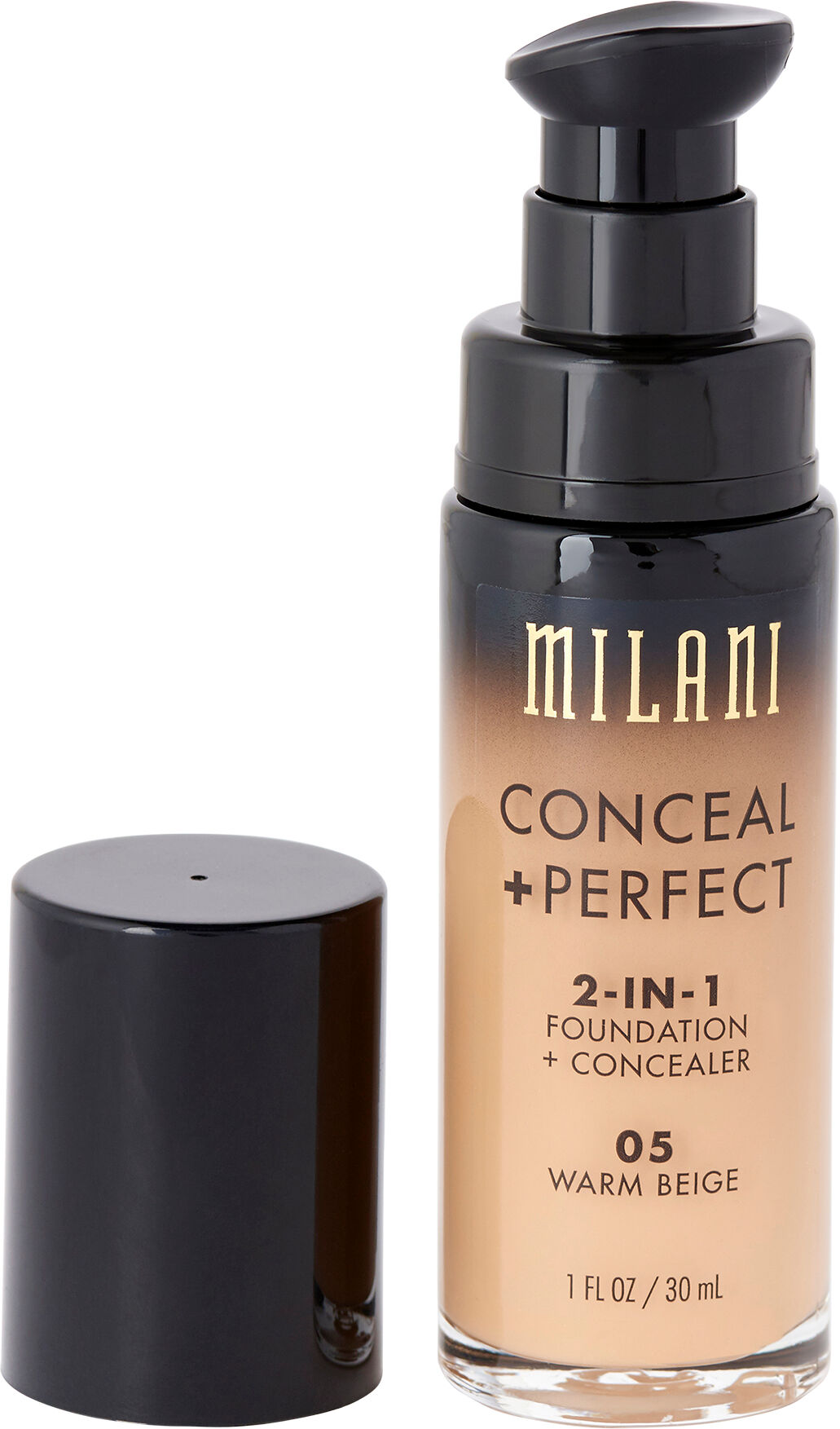 Milani Conceal And Perfect 2 In 1 Foundation And Concealer Warm Beige 30ml