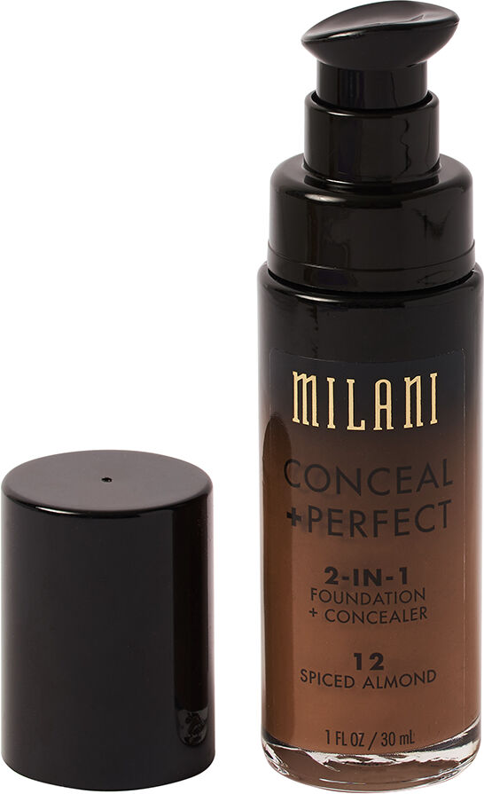 Milani Conceal And Perfect 2 In 1 Foundation And Concealer Spiced Almond 30ml