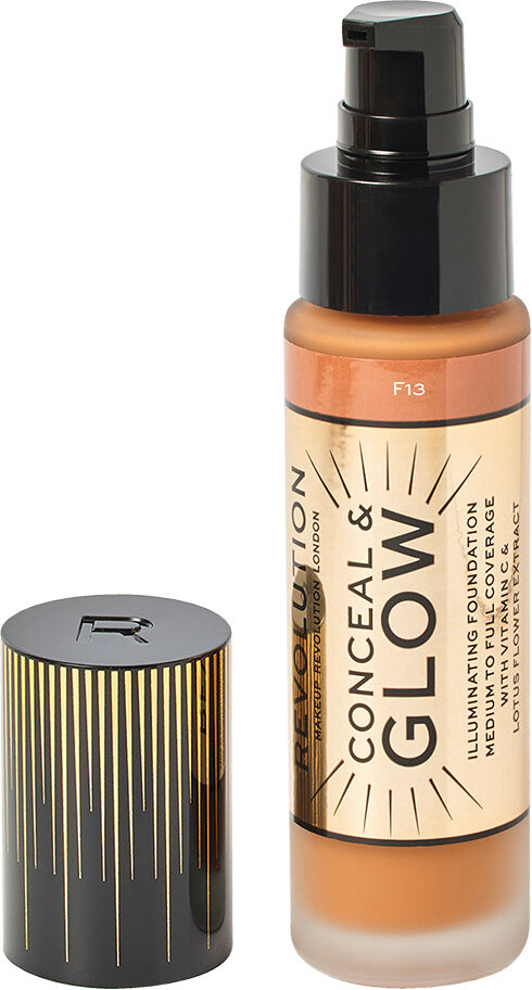 Makeup Revolution Conceal & Glow Foundation F13 23ml Makeup Revolution Conceal & Glow Foundation F13 23ml