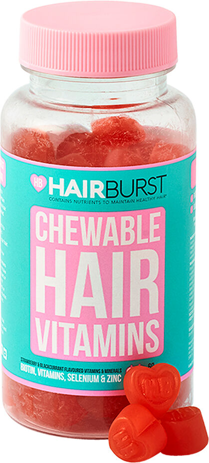 Hairburst Hearts Chewable Hair Vitamins 60caps