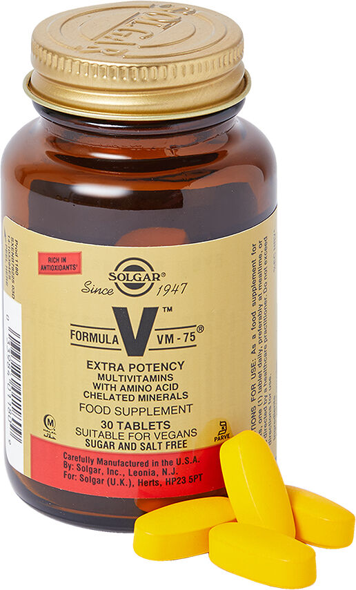 Solgar Formula VM75 Tablets 30caps