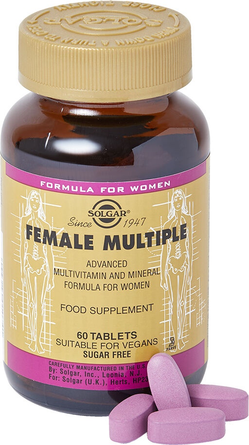 Solgar Female Multiple Tablets 60caps