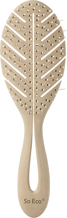 So Eco Biodegradable Detangling Leaf Brush So Eco Biodegradable Detangling Leaf Brush