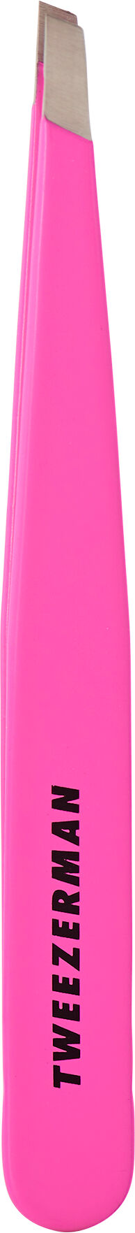 Tweezerman Mini Slant Tweezer Neon Pink