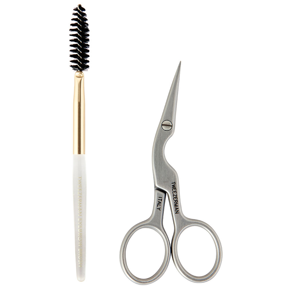 Tweezerman Brow Shaping Scissors With Brush