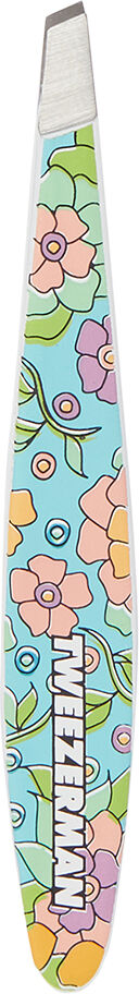 Tweezerman Vintage Floral Mini Slant Tweezer Tweezerman Vintage Floral Mini Slant Tweezer