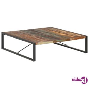 vidaXL Coffee Table 55.1"x55.1"x15.7" Solid Reclaimed Wood  - Brown
