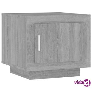 vidaXL Coffee Table Gray Sonoma 20.1"x19.7"x17.7" Engineered Wood  - Gray