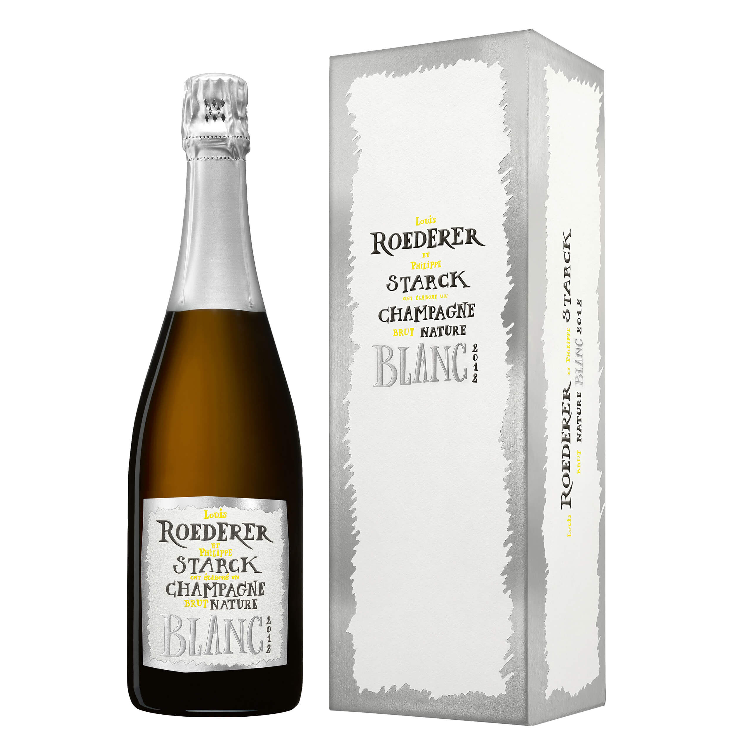 Louis Roederer - Champagne Brut Nature Philippe Starck Millésimé 2012