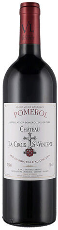 Vincent Château La Croix St. Vincent - Pomerol 2016