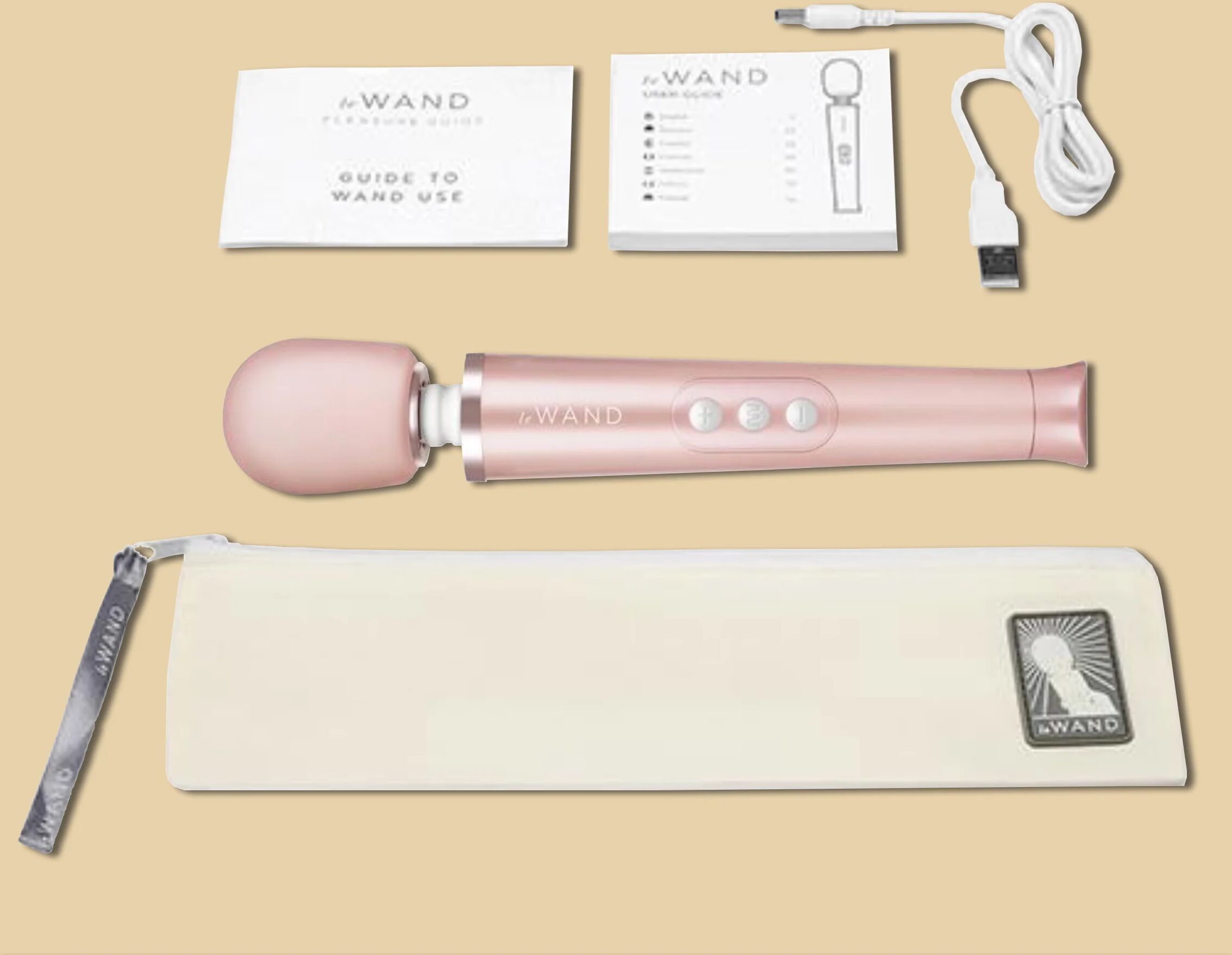 Le Wand Petite - Massager Vibrator - Rose Gold