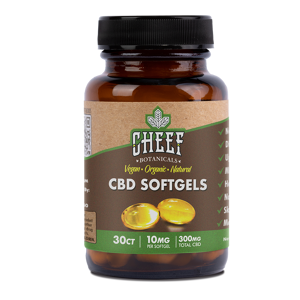 CheefBotanicals CBD Vegan Soft Gels
