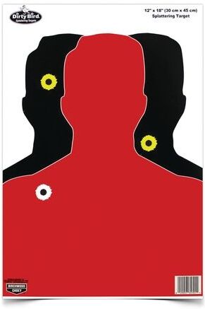 Birchwood Casey Dirty Bird 12x18in Silhouette III Target, 100 Sheet Pack, BC-35701