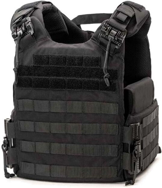 Ace Link Armor 2.0 Quadrelease Carrier Plate, Black, Extra Large, B-PC-Q20-BLK-XL-ML